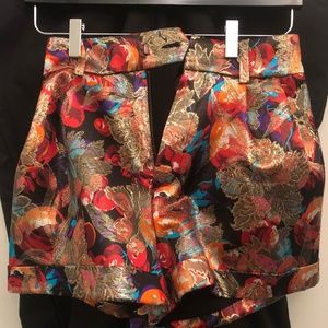 NWOT Saint Laurent Rainbow Jacquard Short